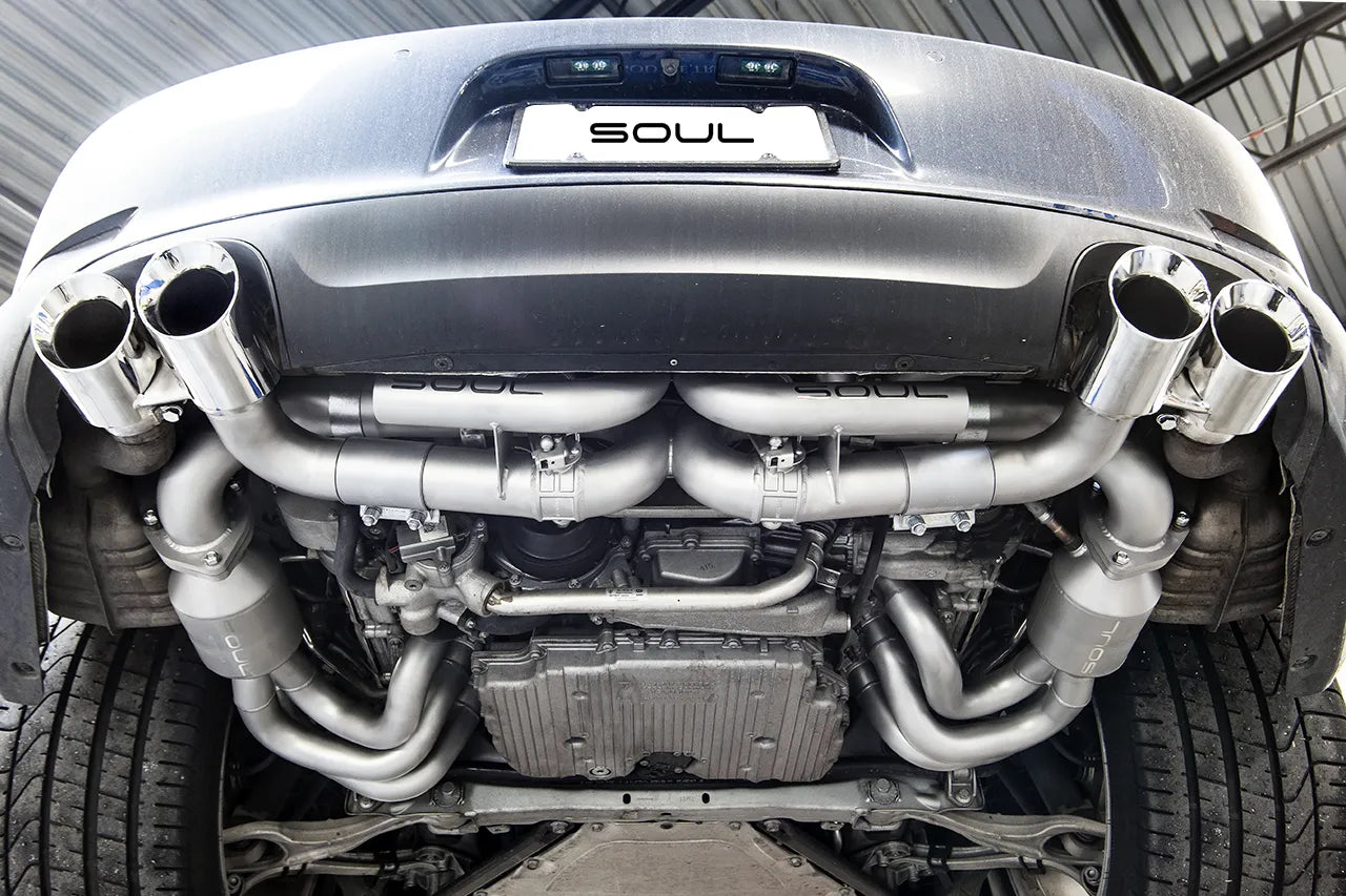 Soul Performance Porsche 991.1 Base with PSE / S / GTS Carrera Valved Performance Exhaust System